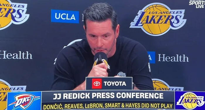 世界杯app下载-雷迪克赛后杀疯了！不满范德彪、艾顿与八村垒表现，季后赛咋办？|贾里德·范德比尔特|俄克拉荷马雷霆队|JJ-雷迪克|洛杉矶湖人队|八村塁_新浪体育_新浪新闻